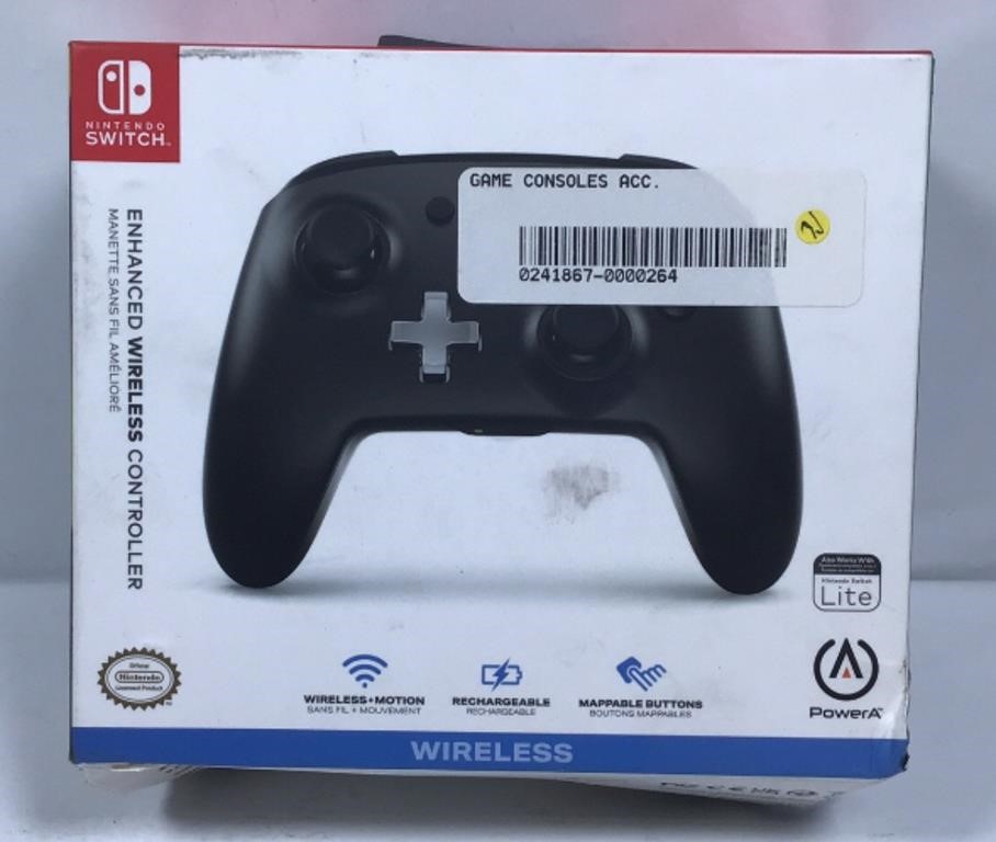 Damaged Box Nintendo Switch Enhanced Wireless