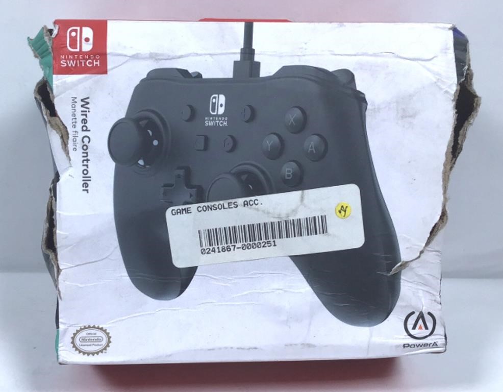 Damaged Box PowerA Nintendo Switch Wired