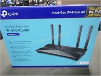 TP-Link AX1500 Next Gen Wi-Fi 6 router