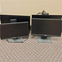 (4) Dell Monitors                (R# 207)