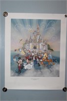 Happiest Celebration On Earth - Disney Lithograph