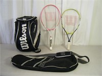 Wilson tennis rackets & bags