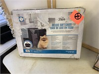 Deluxe soft pet crate