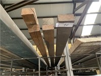 5 Lengths Timber Beam, Approx 4-5m