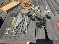 Wind Chimes and Solar Lights