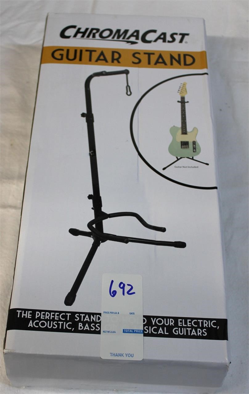 New in Box Chroma Cast Guitar Stand
