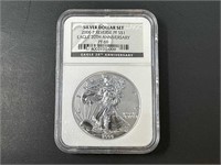 2006-P Reverse American Eagle Silver $1 NCG PF 69