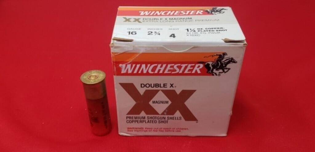 Winchester 16ga. 4 Shot 25 Round Ammo
