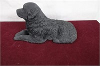 Sandra Brue Sandcast  Dog Sculpture