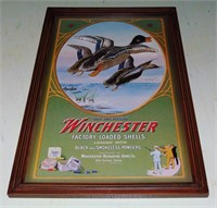 WINCHESTER FACTORY LOADED SHELLS ADVERTISING SIGN