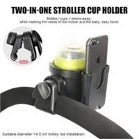 2 in 1 Stroller Cup & Phone Holder
