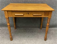 Antique Oak Work Table
