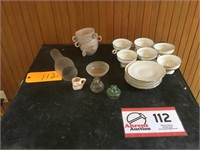 SIX CUPS & SAUCERS-JAPAN, MELMAR CUPS, ETC