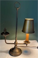 Antique Brass Lamp, Student Light