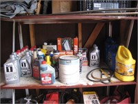 Garage Lot;  Motor Oils, Cleaners & Fram Filters