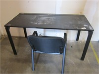 WORK TABLE & OFFICE CHAIR-3 X 5