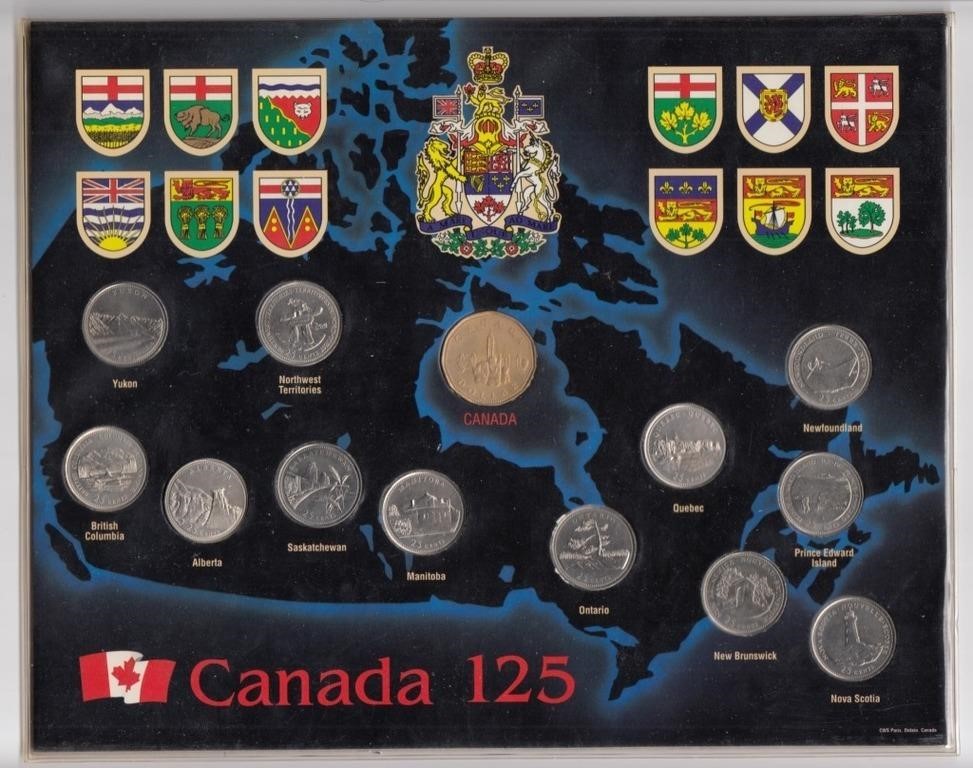 1992 Canada 125 Commemorative Coin Set