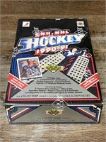 1990-91 French Upper Deck Sealed Hockey Box NHL