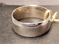 Sterling Silver Band Ring Size 12