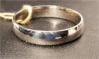 Sterling Silver Band Ring Size 14