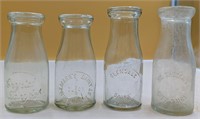 Vintage Dairy Bottles