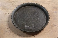 Antique Cast Iron Pie Pan