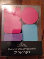 24 Pack Cosmetic Sponges