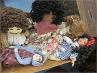 LOT OF ASSORTED VINTAGE DOLLS