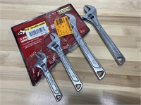 Adjustable Wrench Set 4Pcs