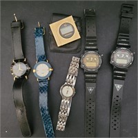 Wrist Watches & Digital Travel Alarm Clock