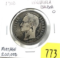 1903 Venezuela 1 balboa