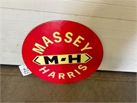 Massey-Harris Round Sign
