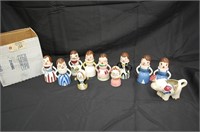 Napco/Thames Egg Cup & Salt/Paper Shakers