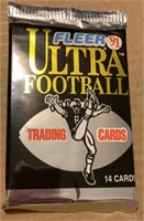 1991 Fleer Ultra Football Cards Pack