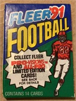 1991 Fleer Football Cards Pack