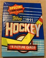 Topps 1991 NHL Hockey Cards Pack