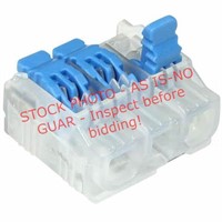 3ct. IDEAL In-Sure 3-Port Lever Wire Connectors