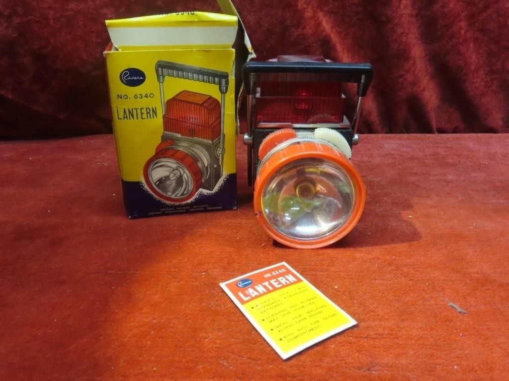 Vintage Riviera Lantern No.6340 camera size