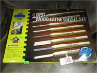 8 PC. WOOD LATHE SET