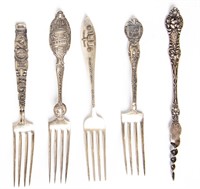 Sterling Silver Collector Forks