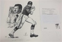 Mike Ditka Chicago Bears Lithograph