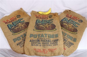 APC Burlap Potato Sacks