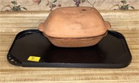 GRIDDLE & CLAY COOKING POT