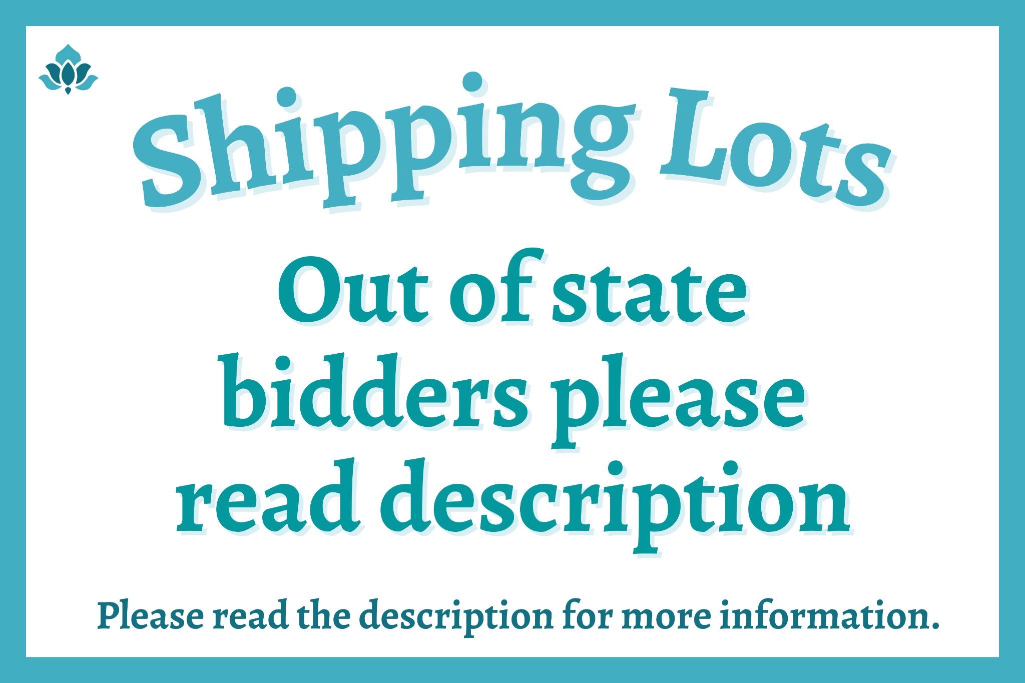 SHIPPING INFORMATION