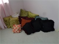 Assorted Throw Pillows