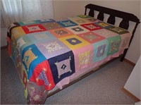 Full Size Bed Complete w/Headboard, Footboard,