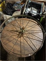 Large Antique Wheel