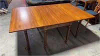 Drop Leaf Table W/ Leaf & Protector Pads