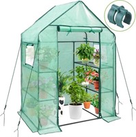 Ohuhu Greenhouse for Outdoors with Mesh Side Windo