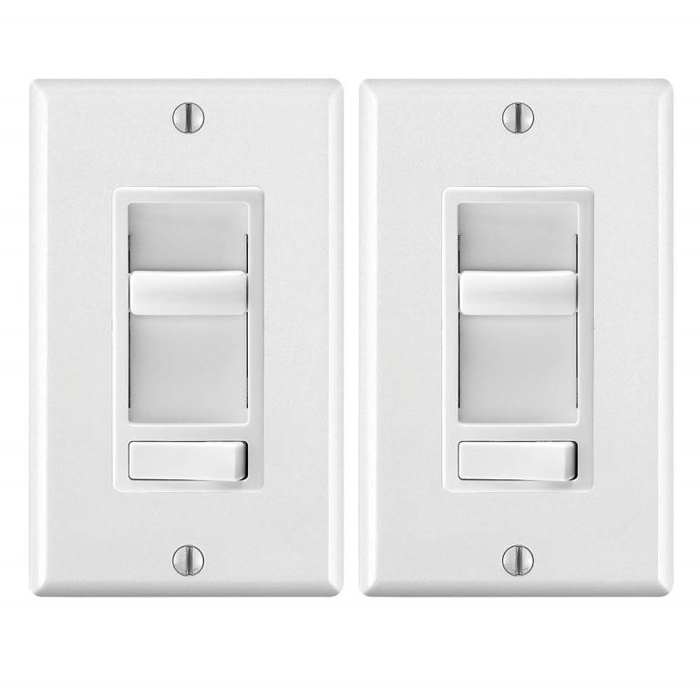 Leviton Decora SureSlide Universal LED Dimmer,